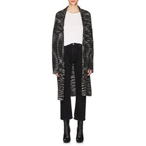 Zadig & Voltaire Celia Yu Manteau Alpaca Blend Duster Cardigan Size Small